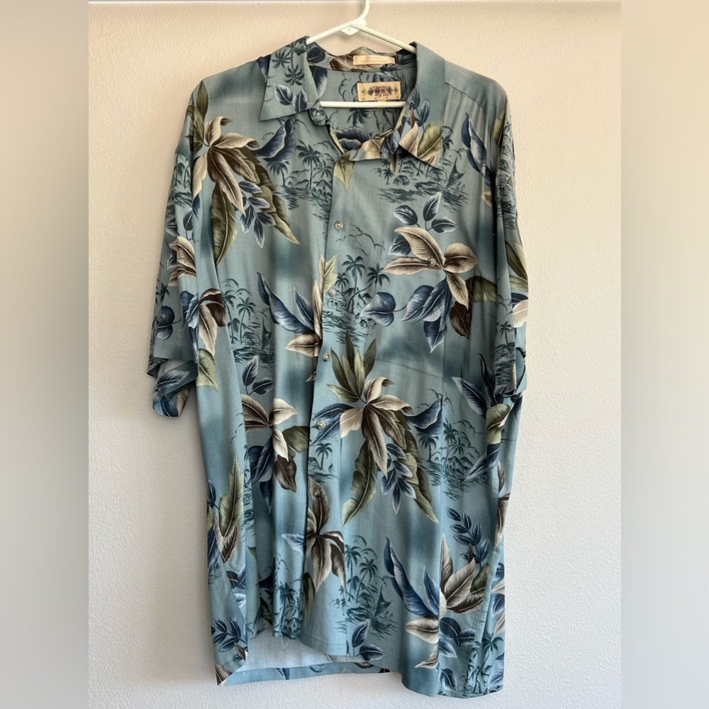 CAMPIA MODA HAWAIIAN BUTTON DOWN